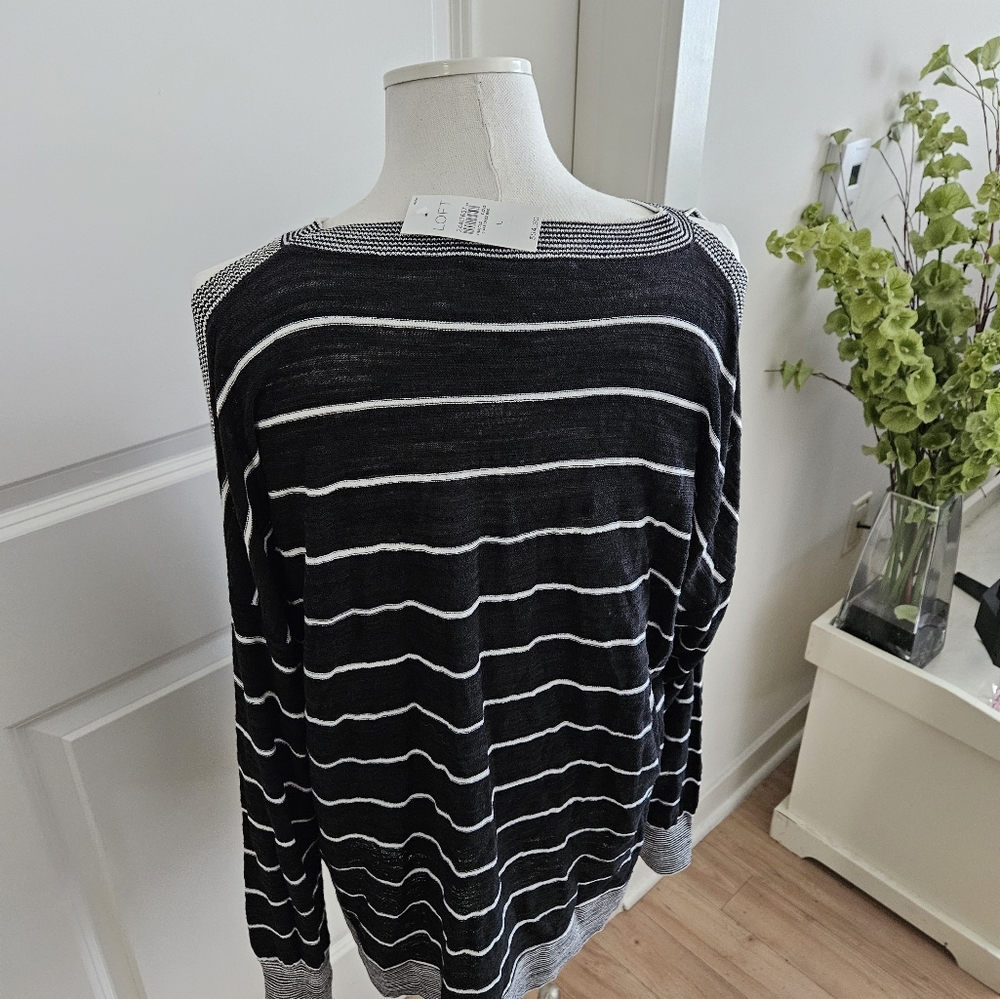Loft cut-out shoulder Sweater